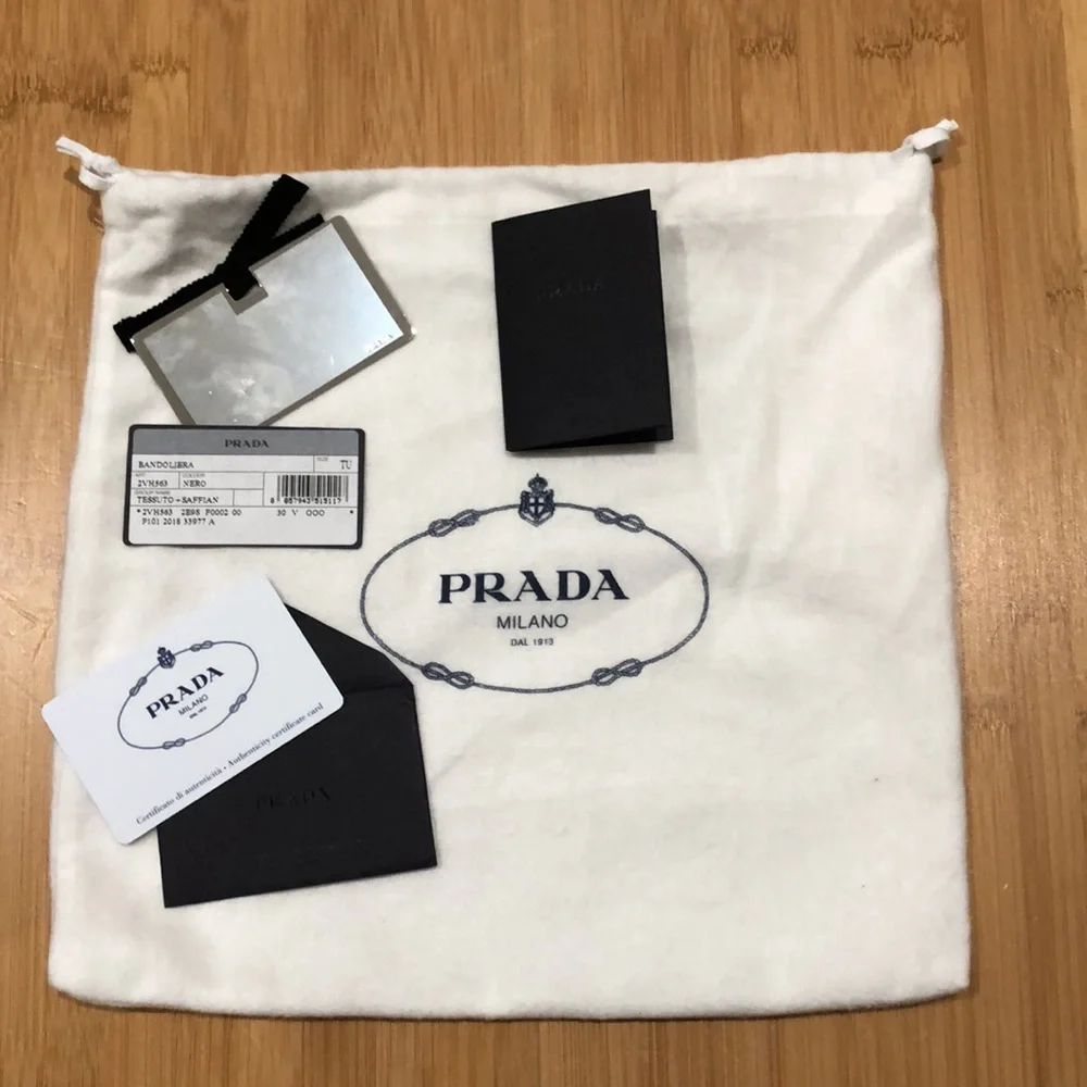 Prada Saffiano Bandoliera Purse - Picture 3 of 10